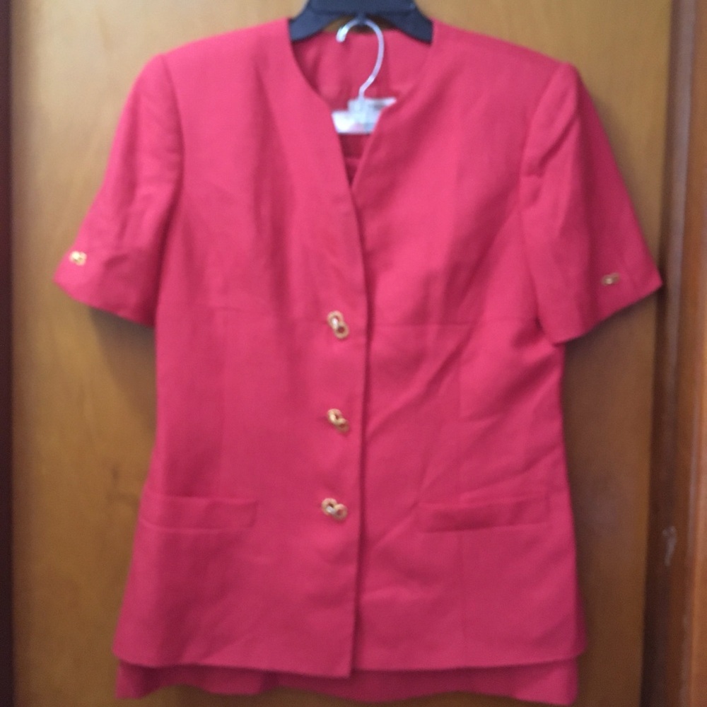 Short Sleeved Jacket & Skirt